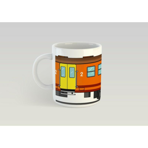 Kubek - EN57 KM - Pomarańcza