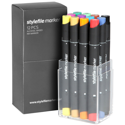 Stylefile Marker 12 Set -...