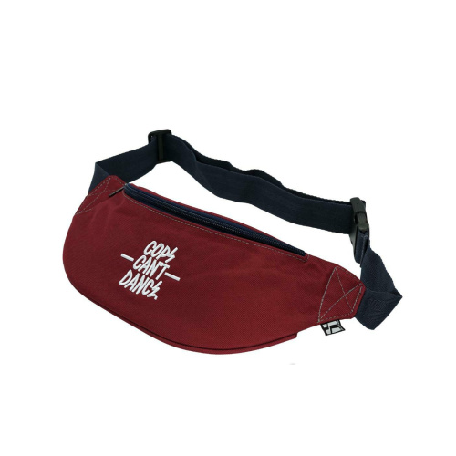Cops can’t dance Vice bag maroon red