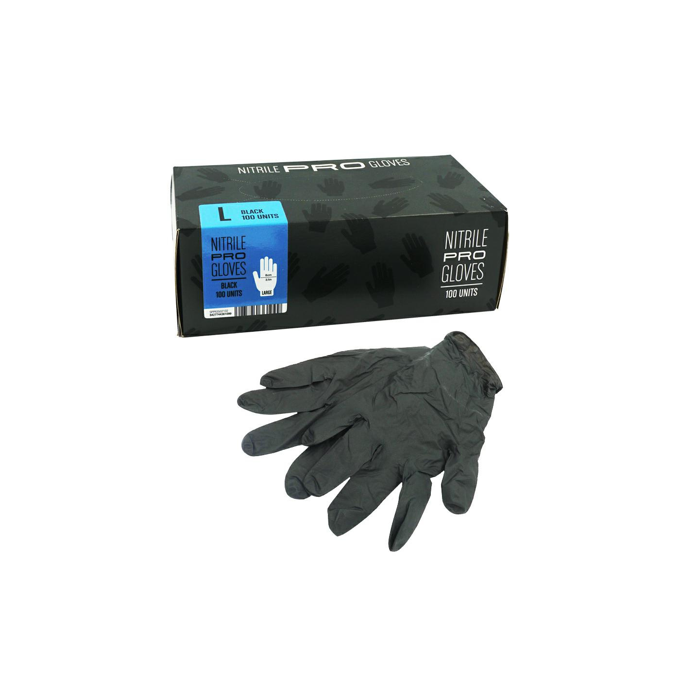 MTN Rękawiczki nitrylowe para L