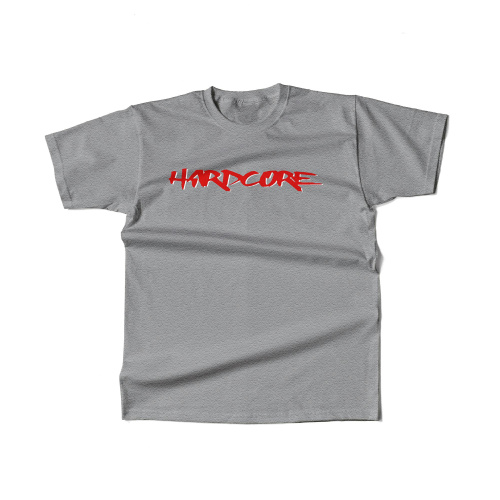 Hardcore Logo Grey