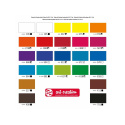 Art Creation Zestaw farb akrylowych 24 kolory x 12 ml
