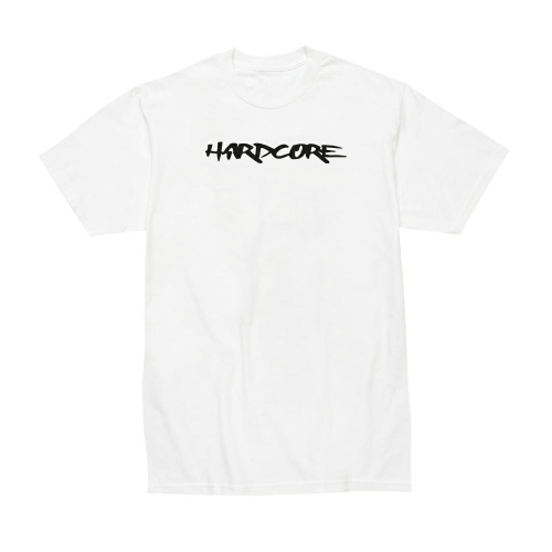 T-shirt Hardcore White