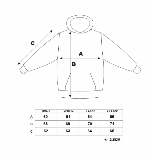 Hoodie Galeria Koloru SOK Black