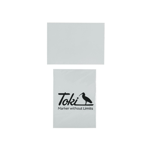Toki Cracker Eggshell Sticker- White