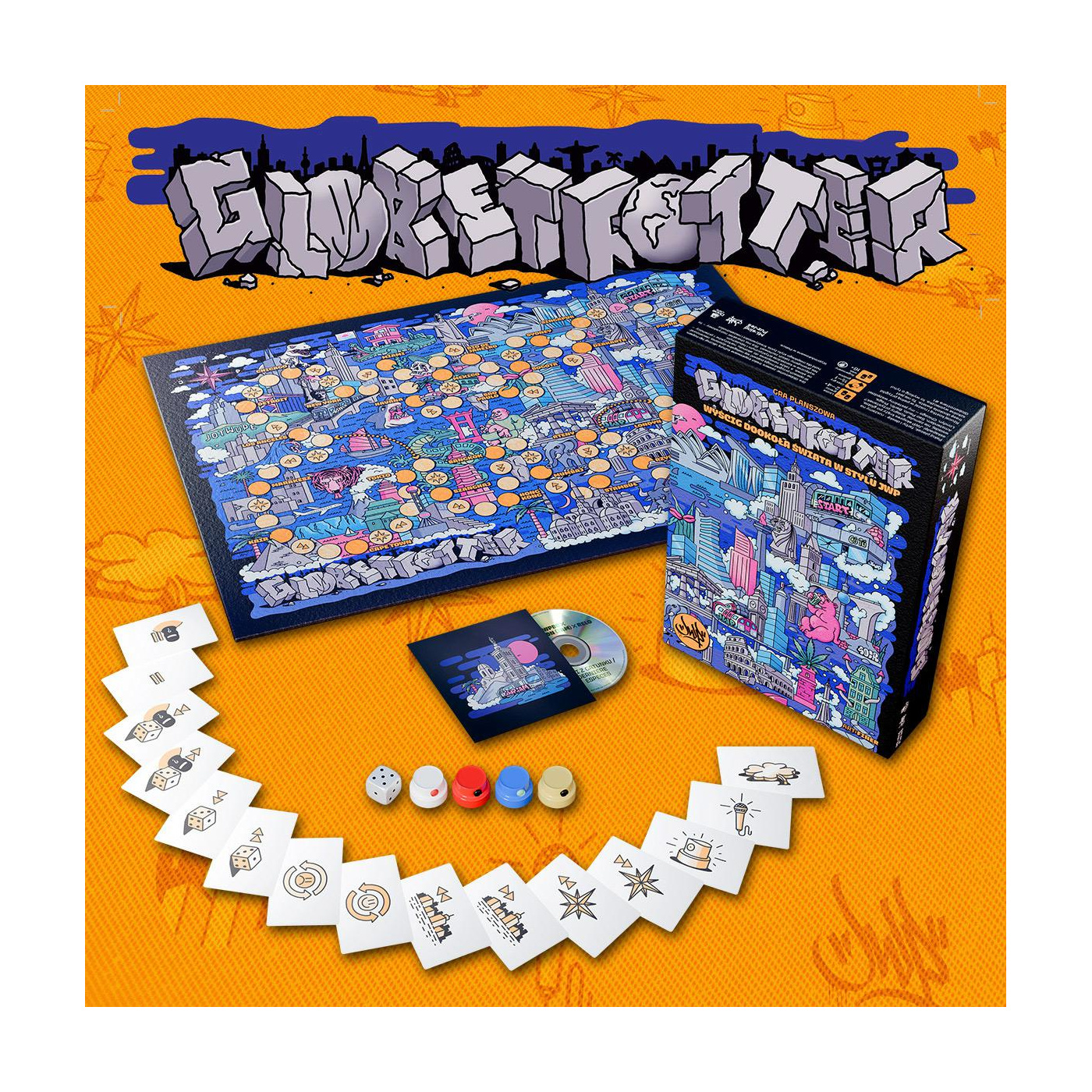 Gra planszowa Globetrotter + nowy singiel JWP